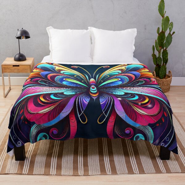 Item preview, Neon Butterfly Design designed and sold by CattyCornerPOD.