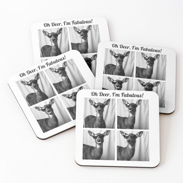 Item preview, Funny Deer Wearing Sunglasses Photobooth  designed and sold by Abdu  Innovations.
