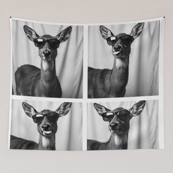 Item preview, Funny Deer Wearing Sunglasses Photobooth  designed and sold by Abdu  Innovations.