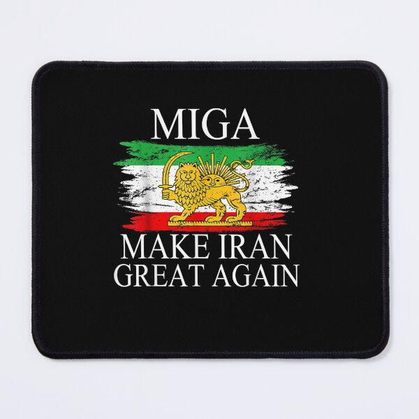 Item preview, Iranian Shirt Make Iran Great Again Emblem Of Iran MIGA Gift designed and sold by Juan Pedro Matta.