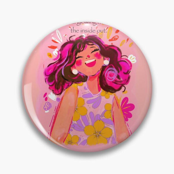 Item preview, I’m glowing from inside out / The bright side Inside series  designed and sold by Nora Gad.