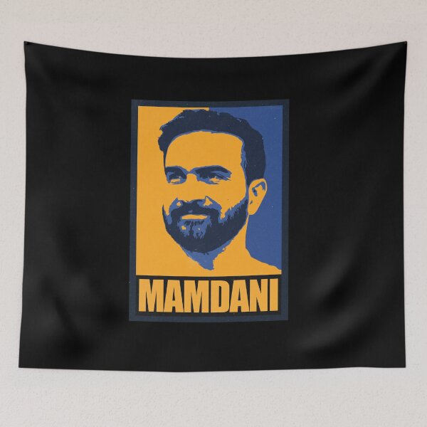 Item preview, Zohran Mamdani designed and sold by ParadoxoMario.