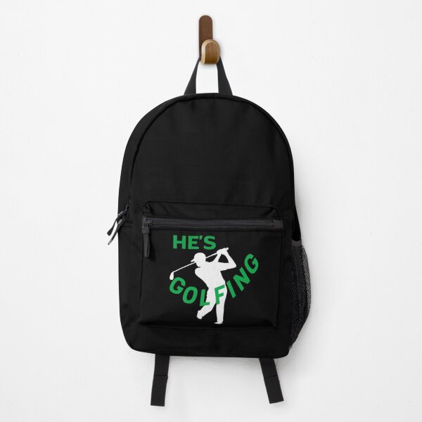 Item preview, He's Golfing, Golfing Season, Golfer Wife, Golfing Mom designed and sold by Colorfulman.