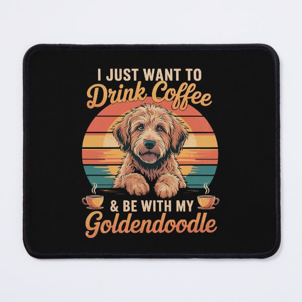Item preview, Goldendoodle Coffee Retro Vintage Dood Doodle Dog designed and sold by LAZAR-EG.