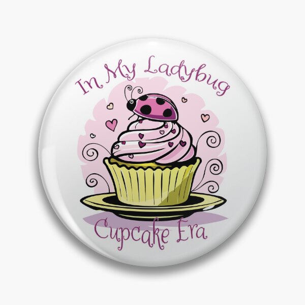 Item preview, In My Ladybug Cupcake Era - Ladybug on a Cupcake designed and sold by ScribbL-ScrabbL.