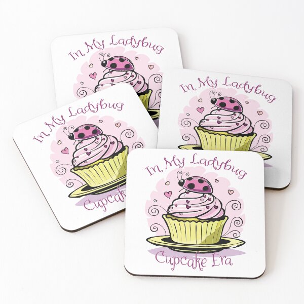 Item preview, In My Ladybug Cupcake Era - Ladybug on a Cupcake designed and sold by ScribbL-ScrabbL.