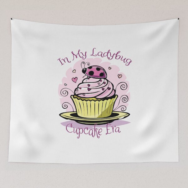 Item preview, In My Ladybug Cupcake Era - Ladybug on a Cupcake designed and sold by ScribbL-ScrabbL.