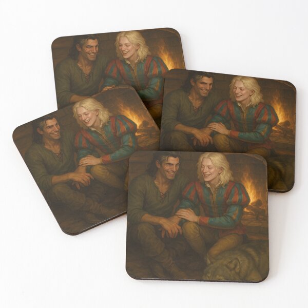 Item preview, Fitz, the madman, and Nighteye, Robin Hobb, the royal assassin. designed and sold by Flora VICTOIRE.