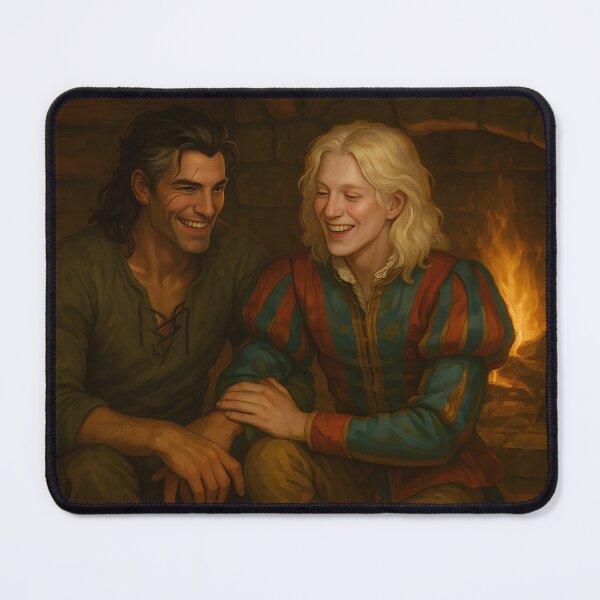 Item preview, Fitz, the madman, and Nighteye, Robin Hobb, the royal assassin. designed and sold by Flora VICTOIRE.
