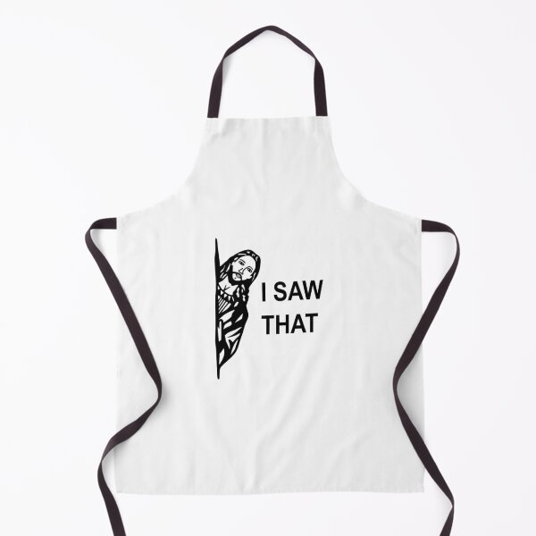 Item preview, "I Saw That" Peeking Jesus designed and sold by AriesArtCom.