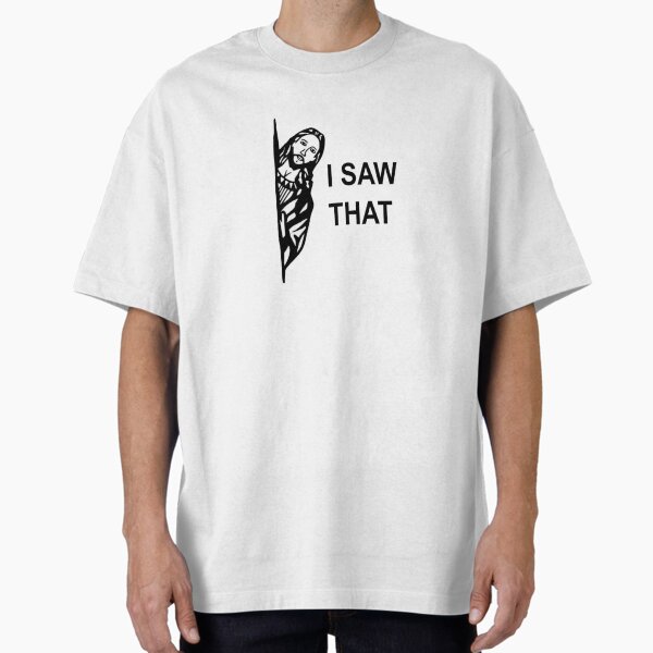 Item preview, "I Saw That" Peeking Jesus designed and sold by AriesArtCom.