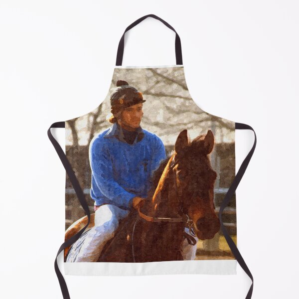 Item preview, HORSE & RIDER Oil Painting C2024 Steve Yellowbear designed and sold by SteveYellowbear.