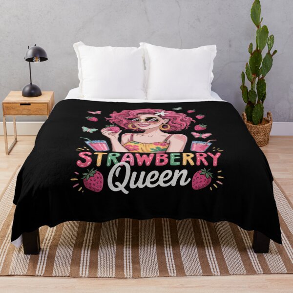 Item preview, Strawberry Queen Summer Vibes designed and sold by Betsytiptoe.