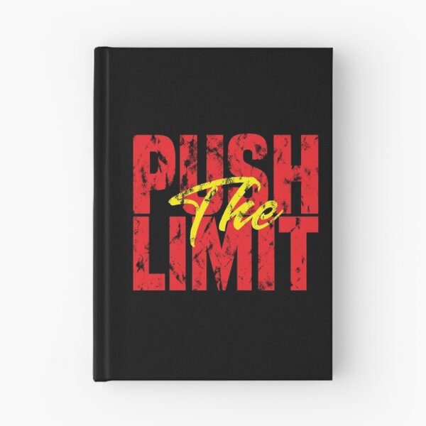 Item preview, Gym Motivational Quote | Push the limit designed and sold by typoinspired.