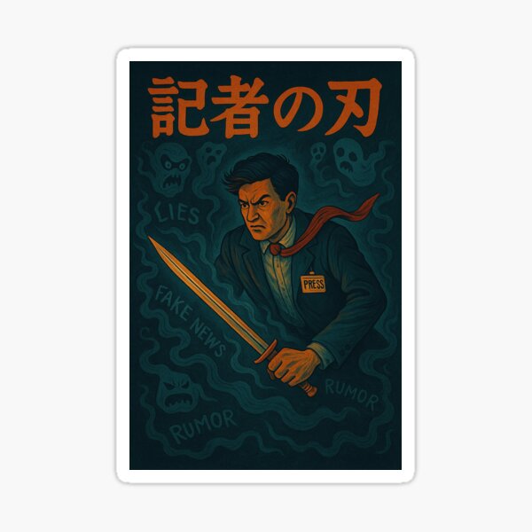 Item preview, The Blade of the Journalist designed and sold by YamiHaus.