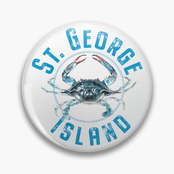 Item preview, St. George Island Florida Blue Crab Design designed and sold by Futurebeachbum.