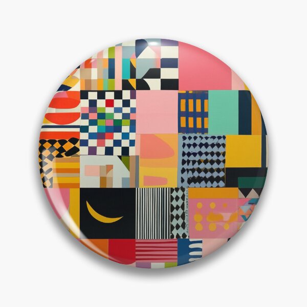 Item preview, Modern patchwork designed and sold by MidArtForge.