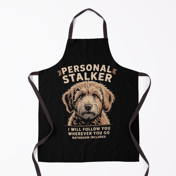 Item preview, Goldendoodle Personal Stalker Funny Golden Doodle Mom designed and sold by LAZAR-EG.