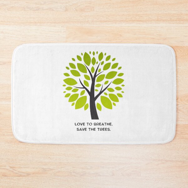 Item preview, Love to Breathe, Save the Trees designed and sold by illustrarts-.