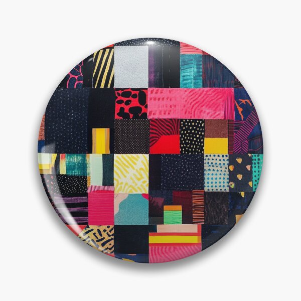 Item preview, Modern patchwork designed and sold by MidArtForge.