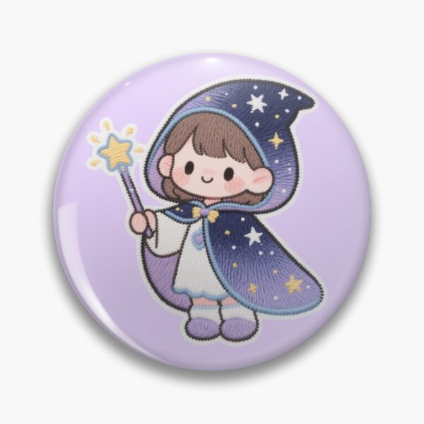 Item preview, Cute Wizard Girl Illustration designed and sold by Dream me.