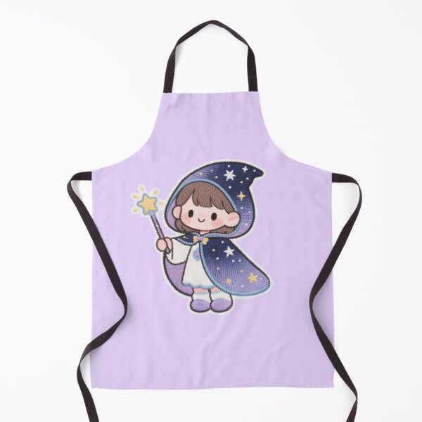 Item preview, Cute Wizard Girl Illustration designed and sold by Dream me.