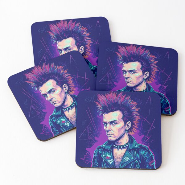 Item preview,  Pop Art Punk Icon – Defiant Punk Inspired Illustration designed and sold by  Ojo de Lilith.
