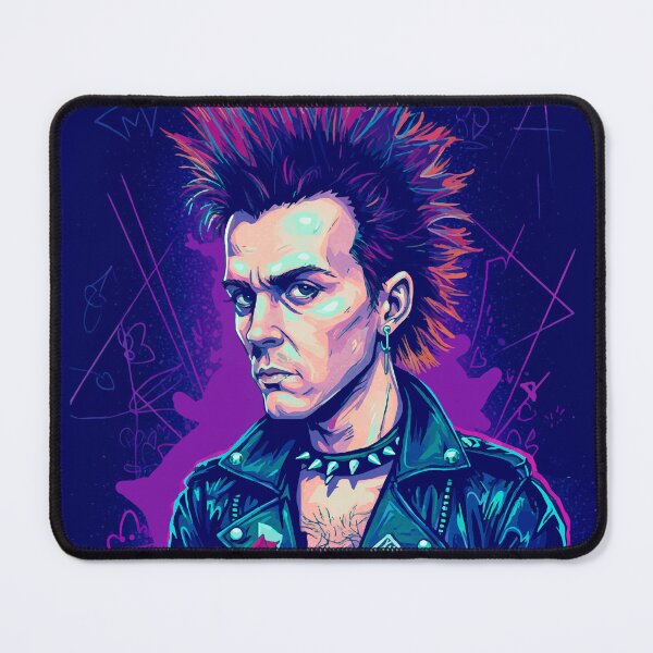 Item preview,  Pop Art Punk Icon – Defiant Punk Inspired Illustration designed and sold by  Ojo de Lilith.