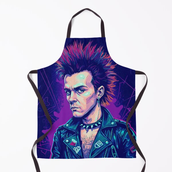 Item preview, Pop Art Punk Icon – Defiant Punk Inspired Illustration designed and sold by Ojo de Lilith.