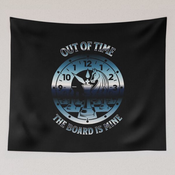 Item preview, Chess time - clock - board is mine designed and sold by TBietz.