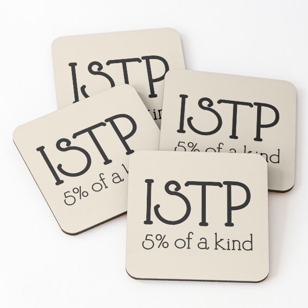 Item preview, ISTP 5% of A Kind | MBTI Personality Type | Quiet Adventurer Quote Sticker designed and sold by MysticMagpie.