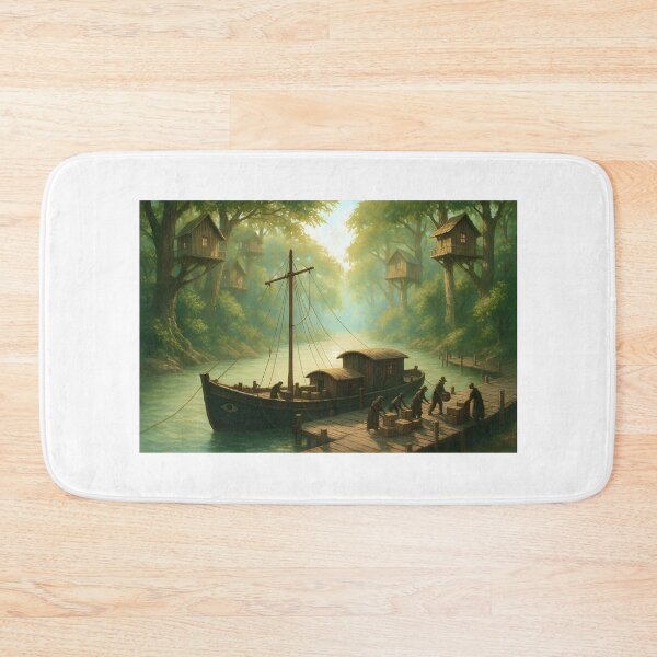 Item preview, The mataf, boarding at Trehaug, Robin Hobb, the royal assassin. designed and sold by Flora VICTOIRE.