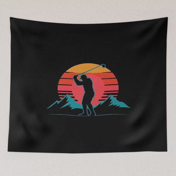 Item preview, Golf 70s 80s Style Golfer Player designed and sold by LAZAR-EG.