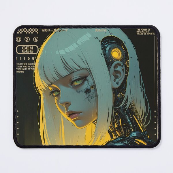 Item preview, cyborg girl 6 designed and sold by BOZGO.