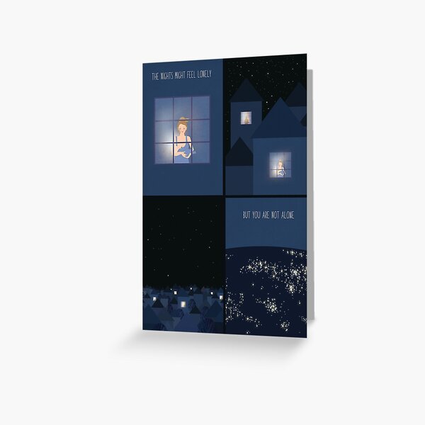 You Are Not Alone Greeting Card