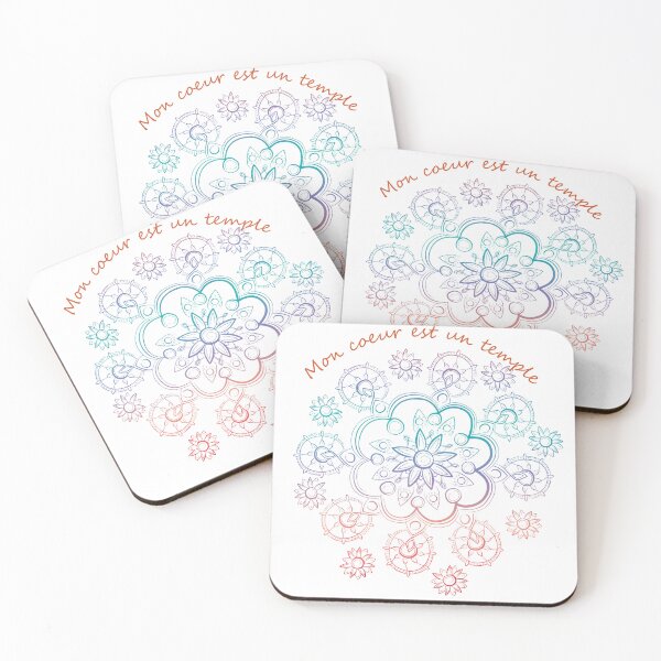Item preview, Floral Mandala – Temple of the Heart designed and sold by Energysbacq.