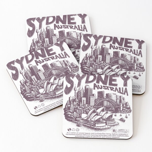 Item preview, Sydney Australia designed and sold by M-M-MerchMania.