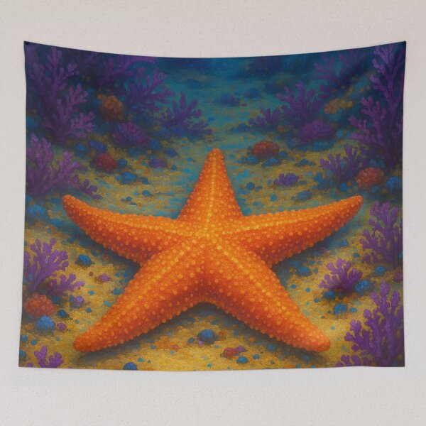 Item preview, Bright starfish in the ocean designed and sold by Sigtrix.