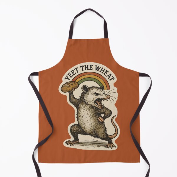 Item preview, Yeet The Wheat Funny Vintage Opossum Celiac designed and sold by thecatcouch.