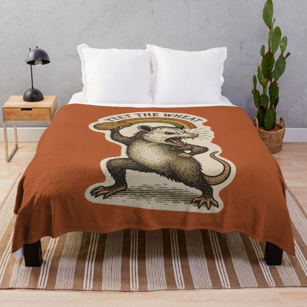 Item preview, Yeet The Wheat Funny Vintage Opossum Celiac designed and sold by thecatcouch.