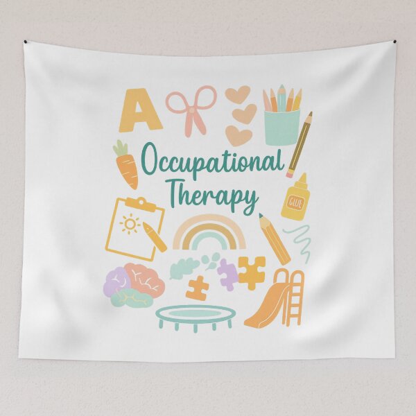 Item preview, Occupational Therapy Cute Pastel designed and sold by Clinomania Art.
