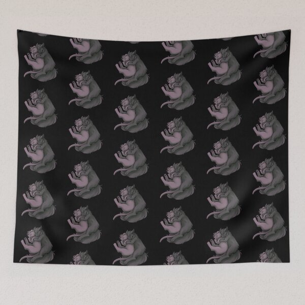 Item preview, Basilio & Fidelio Sleepy Kitty Cuddle - Plain Ver. designed and sold by AstralRavens.