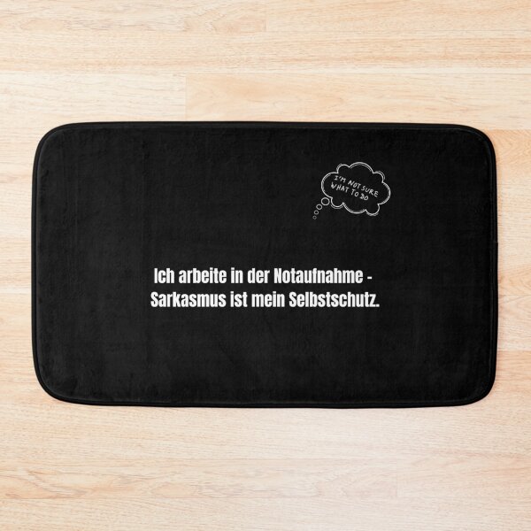 Item preview, Emergency Room Humor - Sarcasm is my self-protection designed and sold by ShiftStorm.