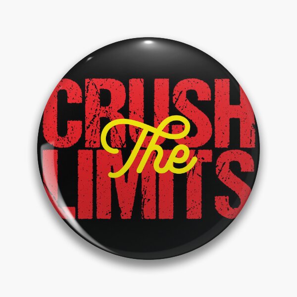 Item preview, Gym Motivational Quote | Crush the limit designed and sold by typoinspired.