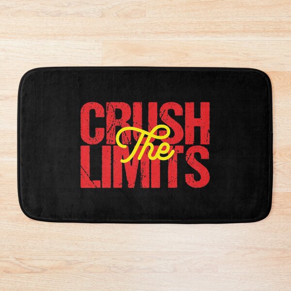 Item preview, Gym Motivational Quote | Crush the limit designed and sold by typoinspired.