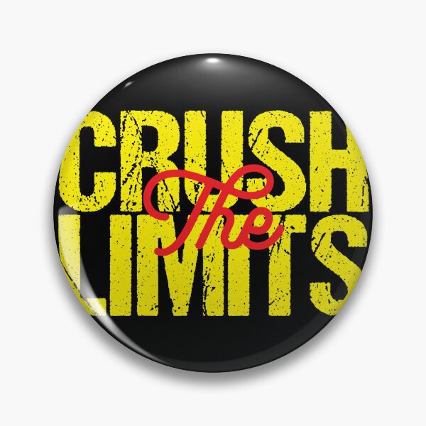 Item preview, Gym Motivational Quote | Crush the limit designed and sold by typoinspired.