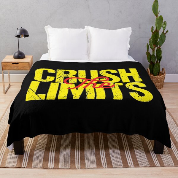 Item preview, Gym Motivational Quote | Crush the limit designed and sold by typoinspired.