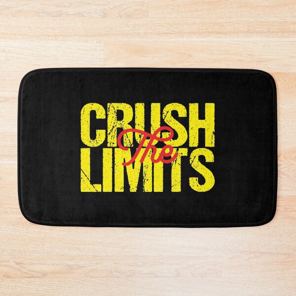 Item preview, Gym Motivational Quote | Crush the limit designed and sold by typoinspired.