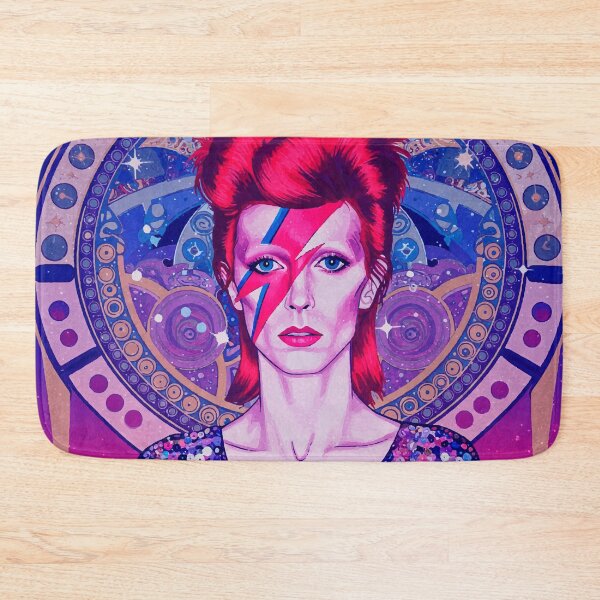 Item preview, David Bowie Ziggy Stardust Pop Art – Glam Rock Icon Illustration designed and sold by  Ojo de Lilith.