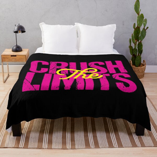 Item preview, Gym Motivational Quote | Crush the limit designed and sold by typoinspired.